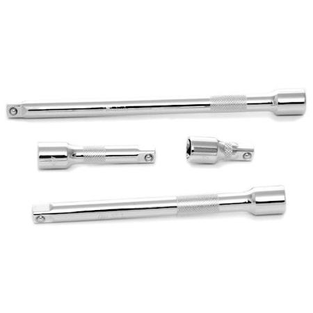 Performance Tool 4-Pc 3/8 In Dr. Extension Bar Set, W38152 W38152